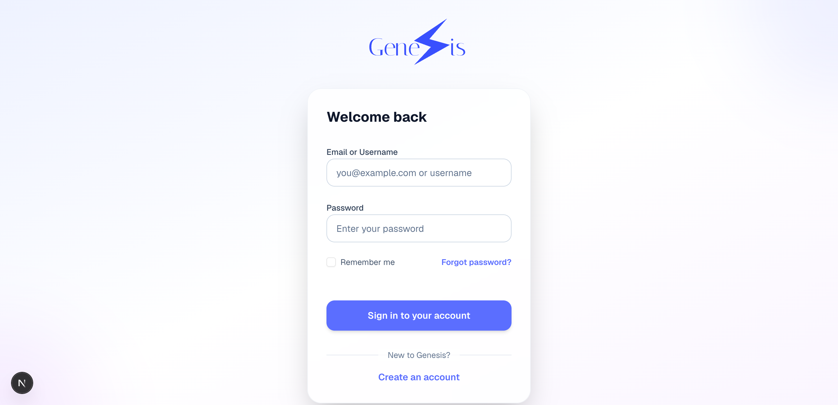 Login